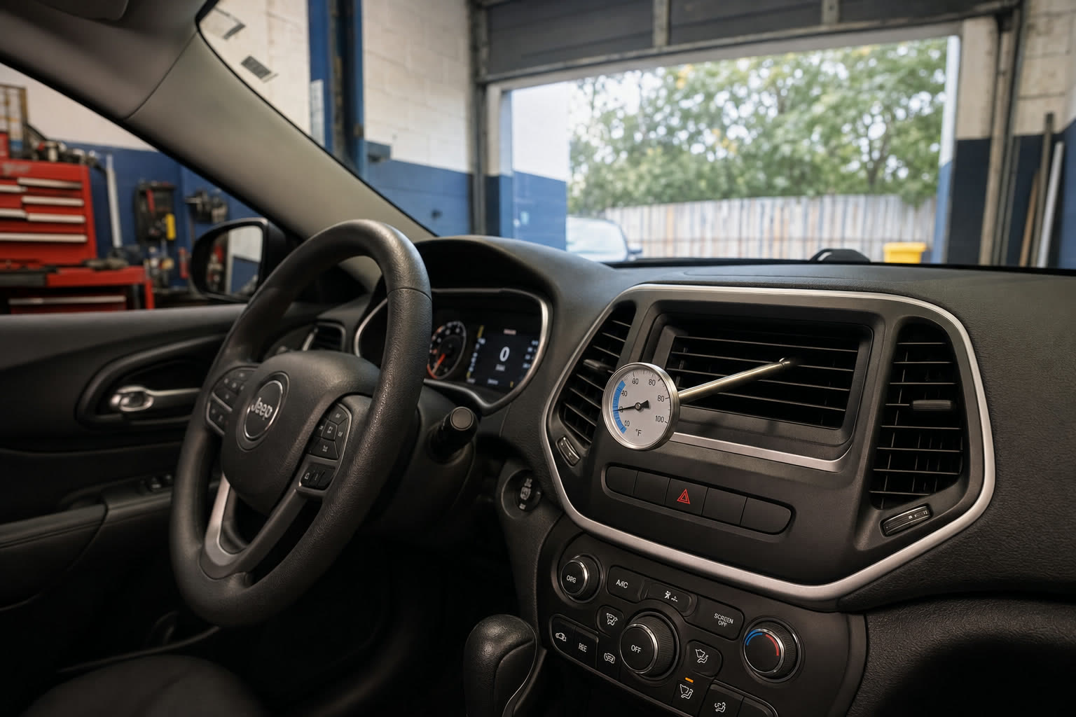 A/C and heating repair at Tees Auto Repairs, Detroit auto repair shop